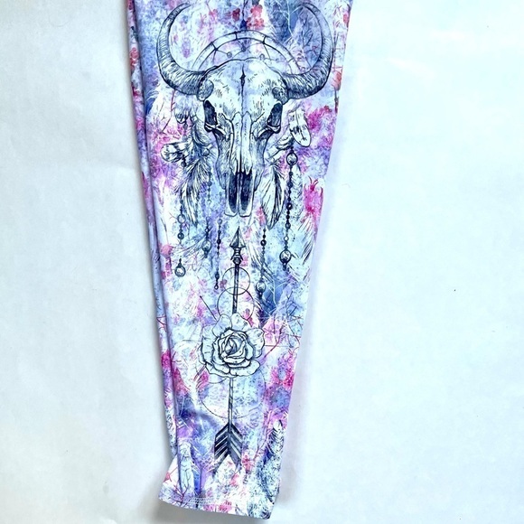 EVCR Evolution and Creation Dreamcatcher Athletic Fitness Leggings Small - Picture 3 of 8